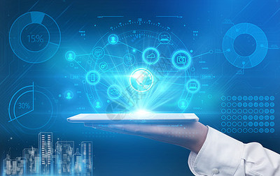 5G芯片 炫酷创意科技的未来引擎